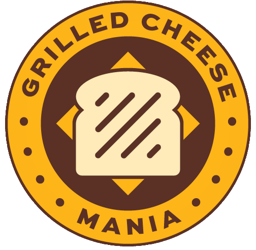 Grilled cheese mania logo.