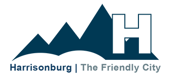 Harrionburg Tourism, the friendly city logo.